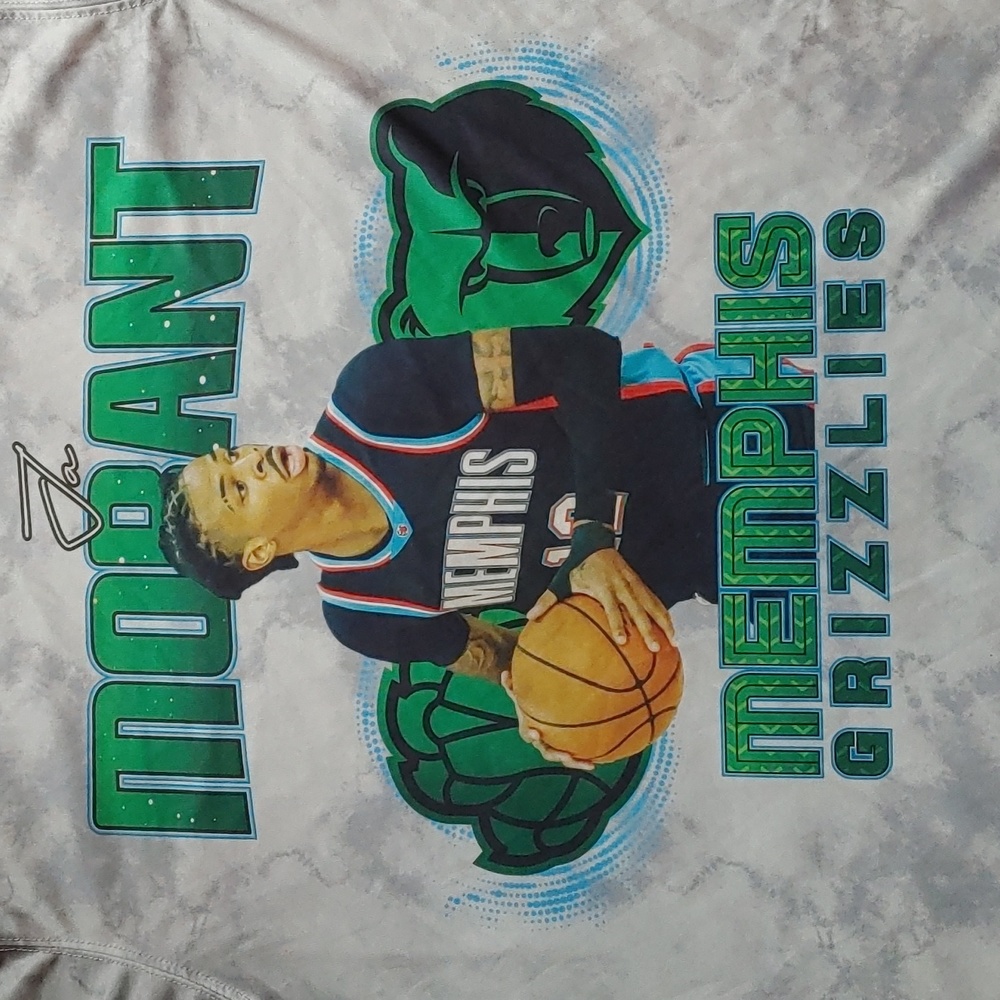 Grey Tie-die NBA shirt
